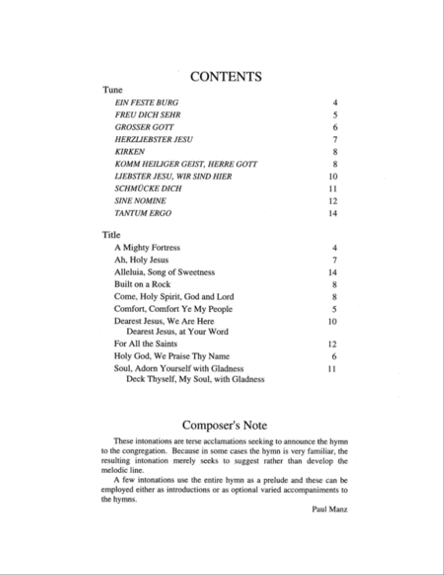 Ten Hymn Acclamations Ten Hymn Acclamations Organ scores gallery preview page 2