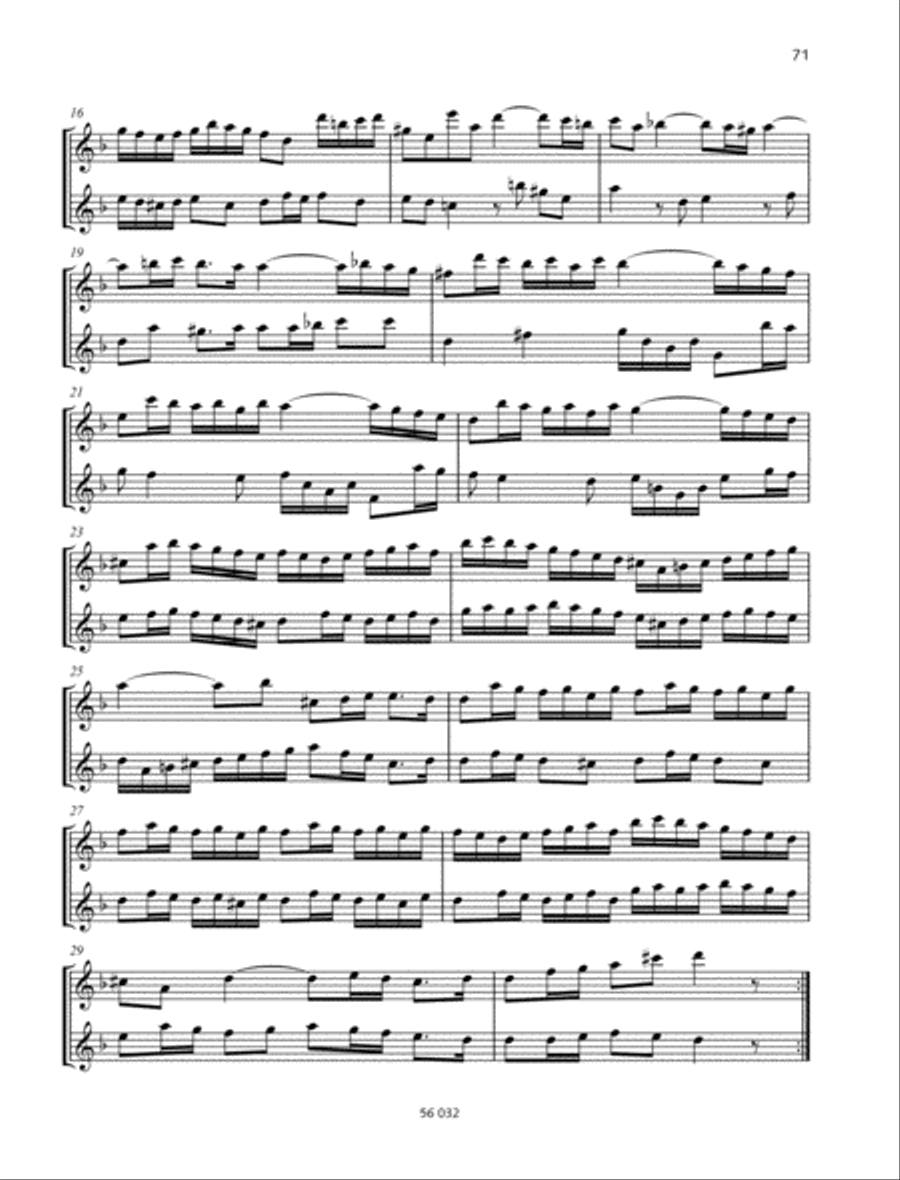 Sonata D minor Sonata D minor Alto Recorder scores gallery preview page 4