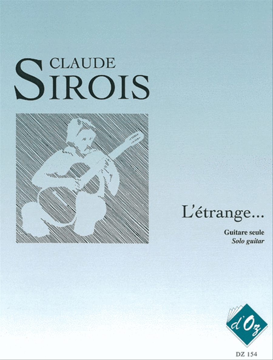 L'étrange... Classical Guitar scores gallery preview page 1