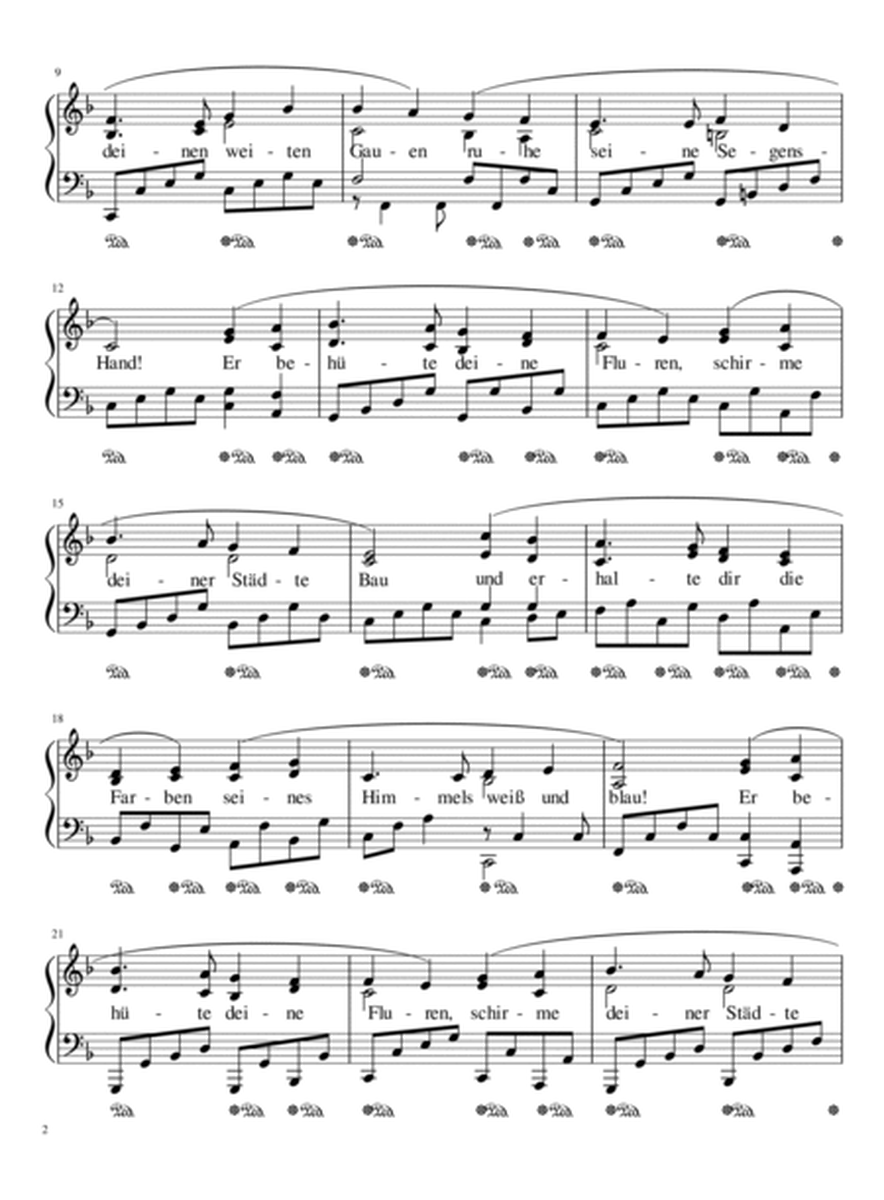 Die Bayernhymne/ The Anthem of Bavaria (Romantic Ver.)