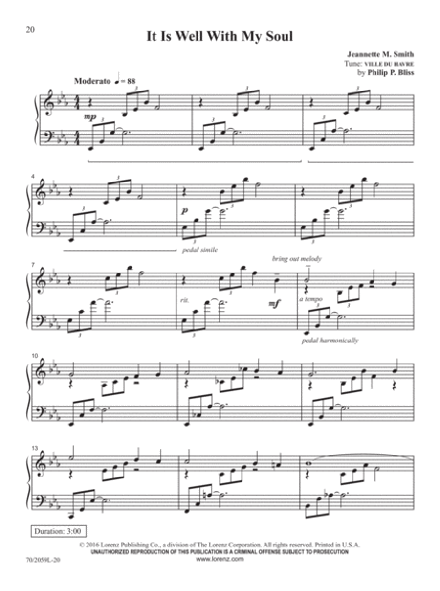 The Church Pianist's Library, Vol. 21 Piano Solo scores gallery preview page 12
