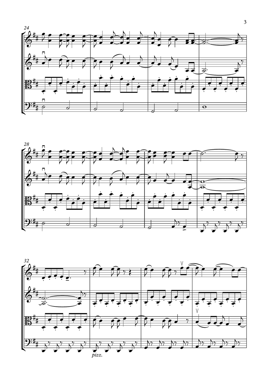 When All Is Said And Done String Quartet scores gallery preview page 3