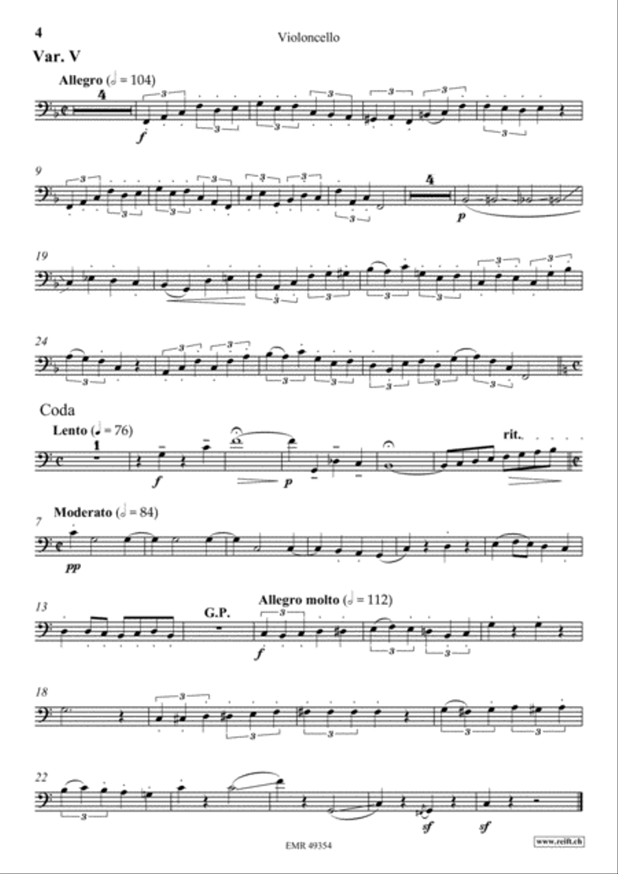 Zurcher Marsch Zurcher Marsch Piano Accompaniment scores gallery preview page 5