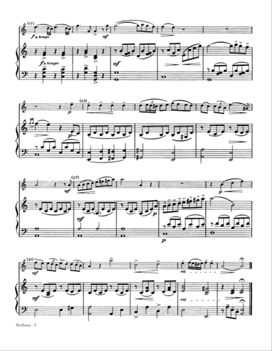 Siciliana Siciliana School and Community scores gallery preview page 2