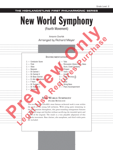 New World Symphony (Fourth Movement)