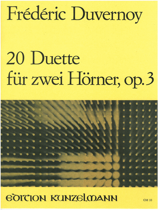 Book cover for Duets for 2 horns