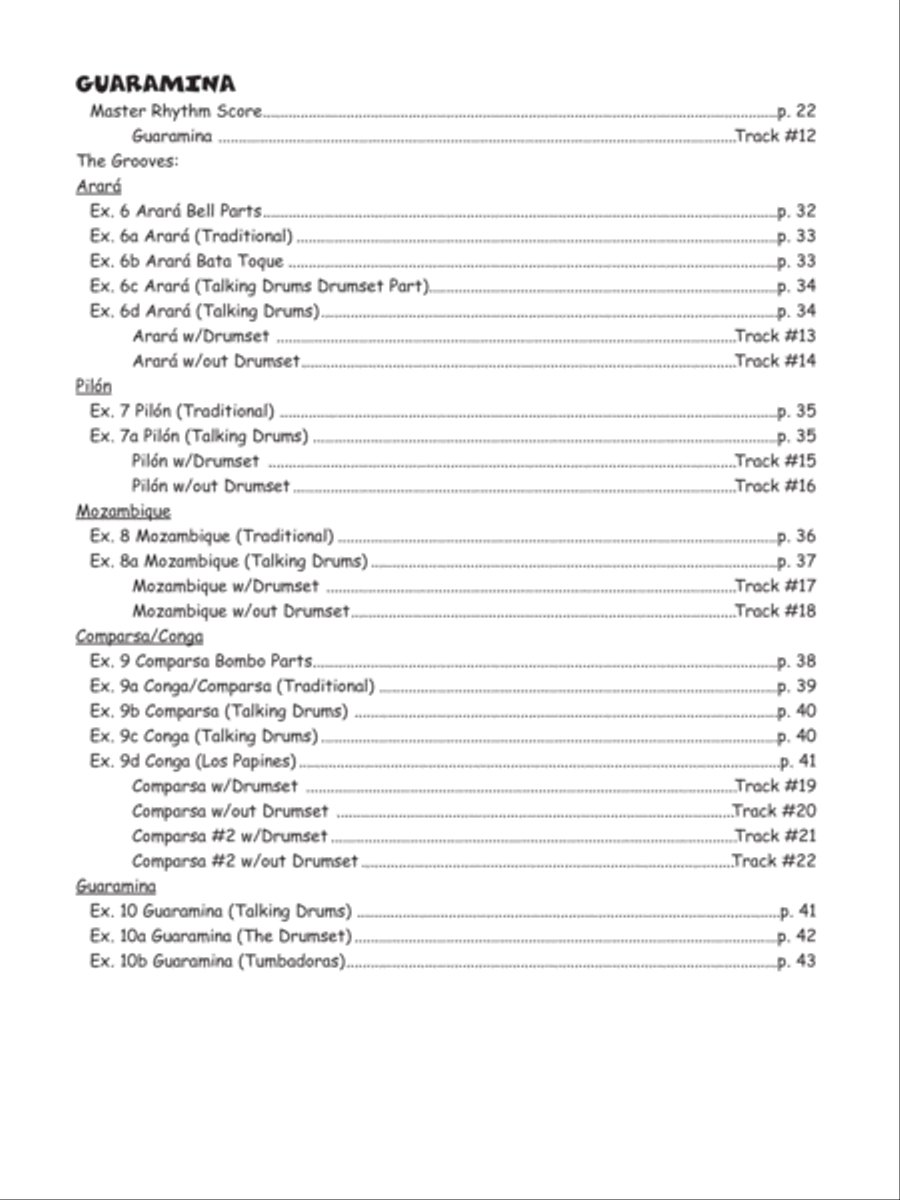 TimbaFunk Percussion scores gallery preview page 3