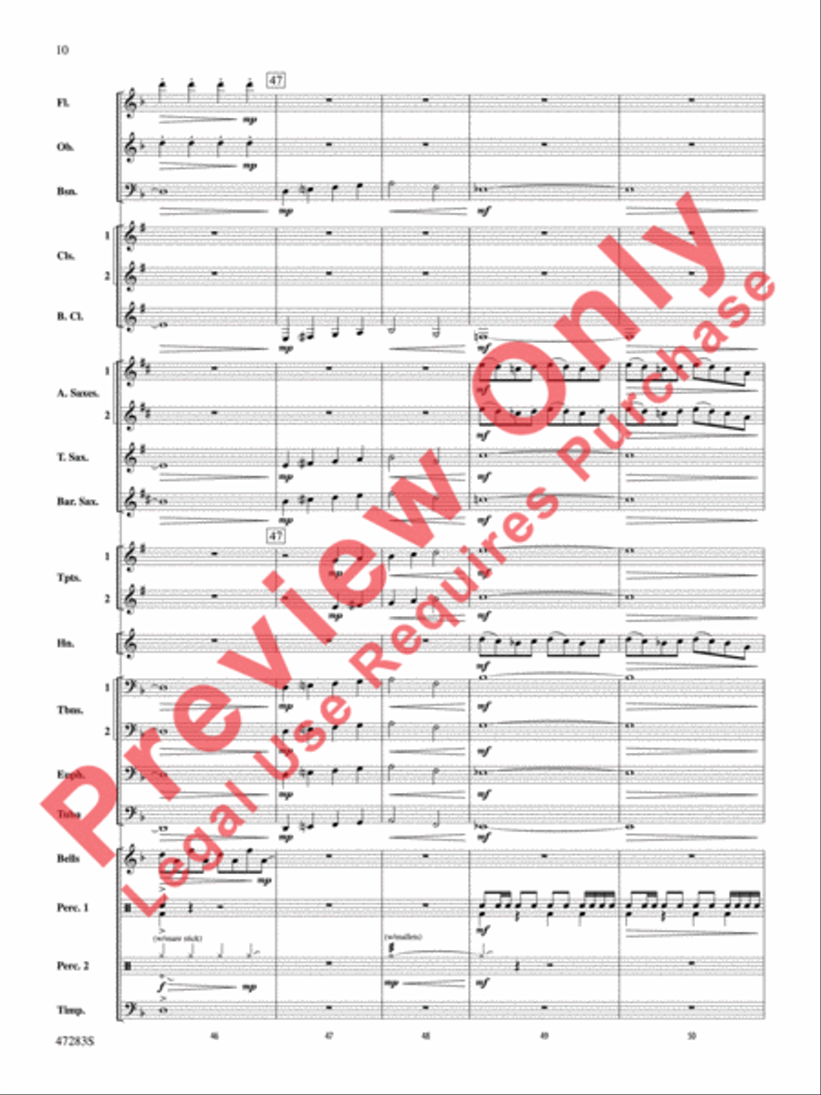 Red Giant Red Giant Concert Band scores gallery preview page 11