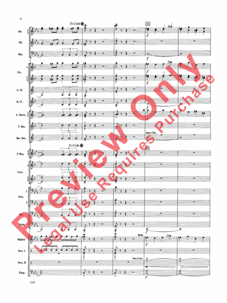 Night on Bald Mountain by Modest Petrovich Mussorgsky Concert Band - Sheet Music