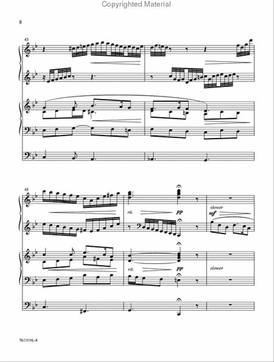 Lullabies for the Christ Child Organ scores gallery preview page 7