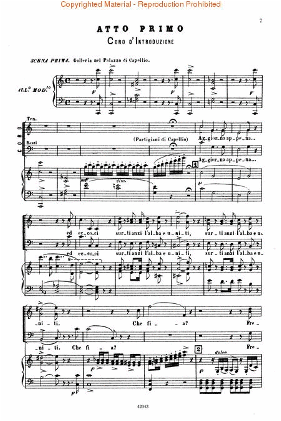I Capuleti e I Montecchi Voice scores gallery preview page 3