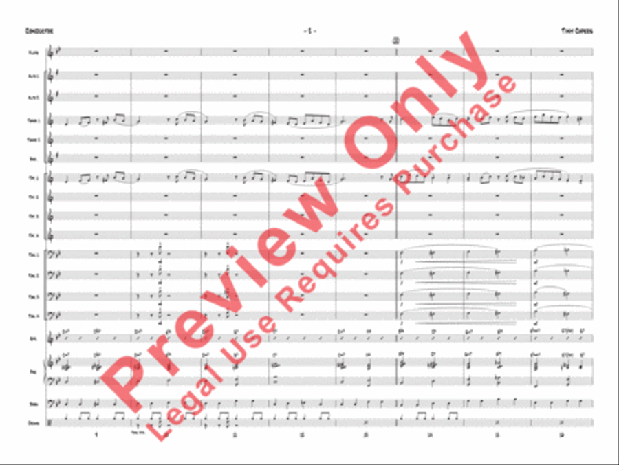 Tiny Capers Tiny Capers Jazz Ensemble scores gallery preview page 5