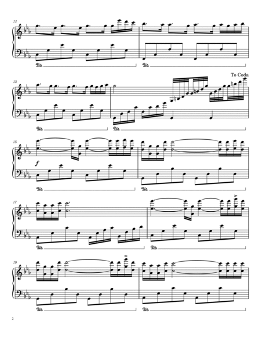 Hungarian Sonata Hungarian Sonata Piano Solo scores gallery preview page 2