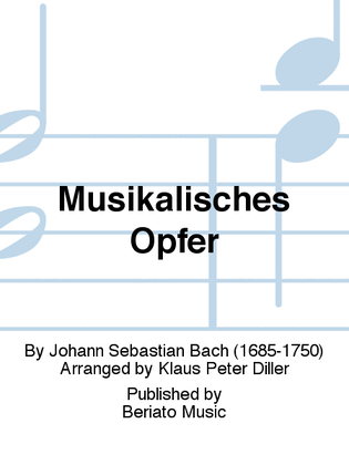 Book cover for Musikalisches Opfer