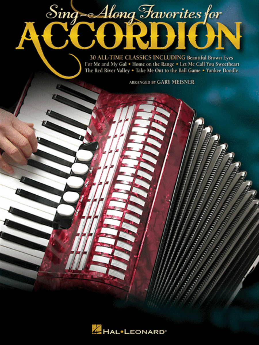 Sing-Along Favorites for Accordion Accordion scores gallery preview page 1