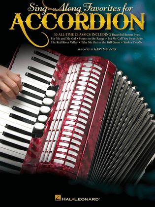 Book cover for Sing-Along Favorites for Accordion