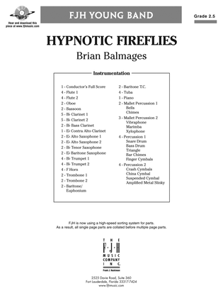 Hypnotic Fireflies: Score