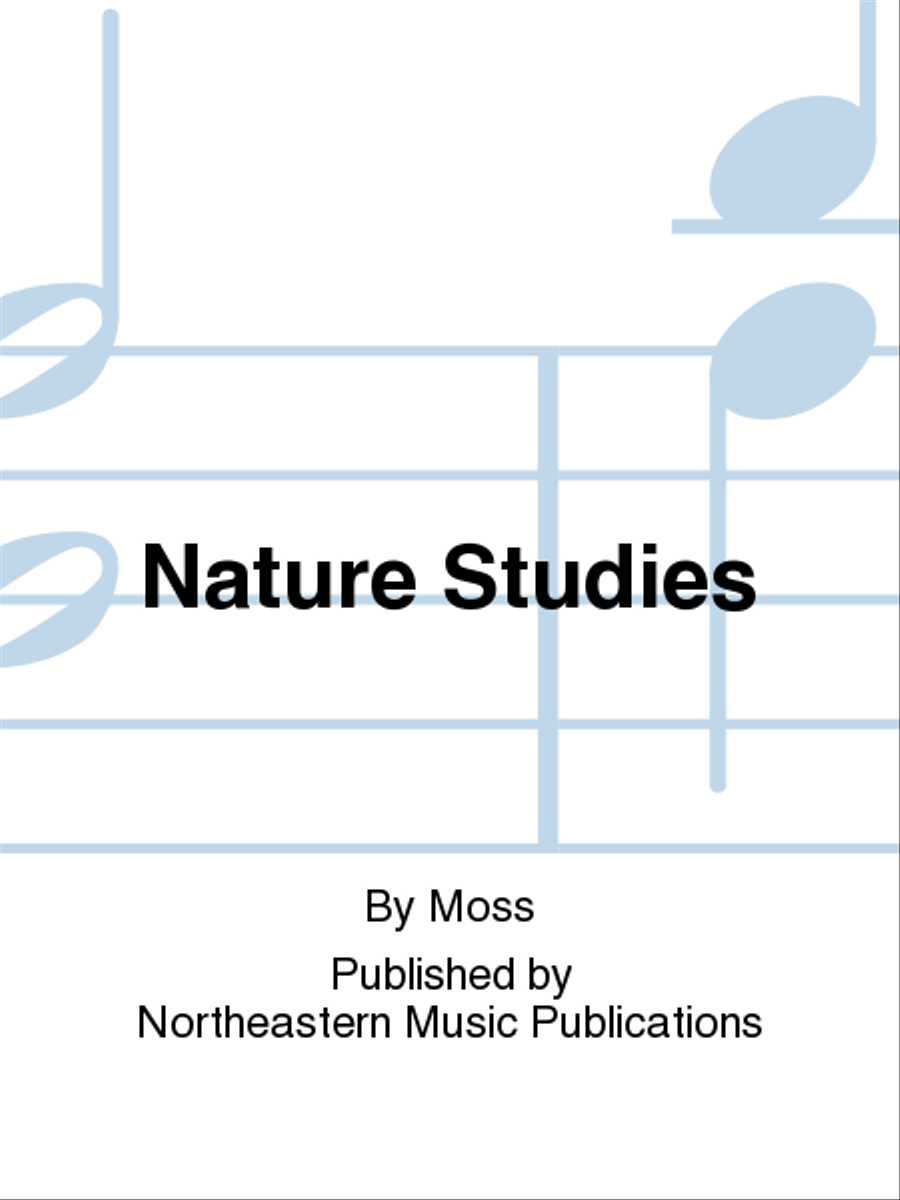 Nature Studies Clarinet Solo scores gallery preview page 1