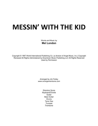 Book cover for Messin' With The Kid