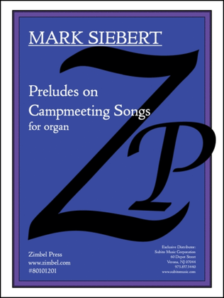 Book cover for Preludes on Campmeeting Songs