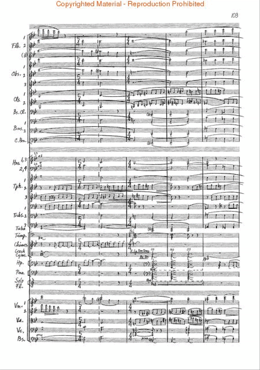 Pied Piper Fantasy Orchestra scores gallery preview page 4