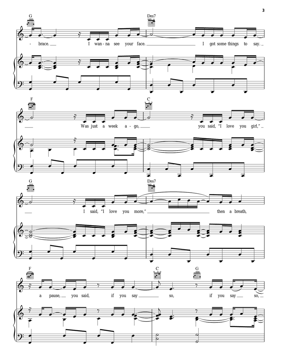 If You Say So Acoustic Guitar scores gallery preview page 3