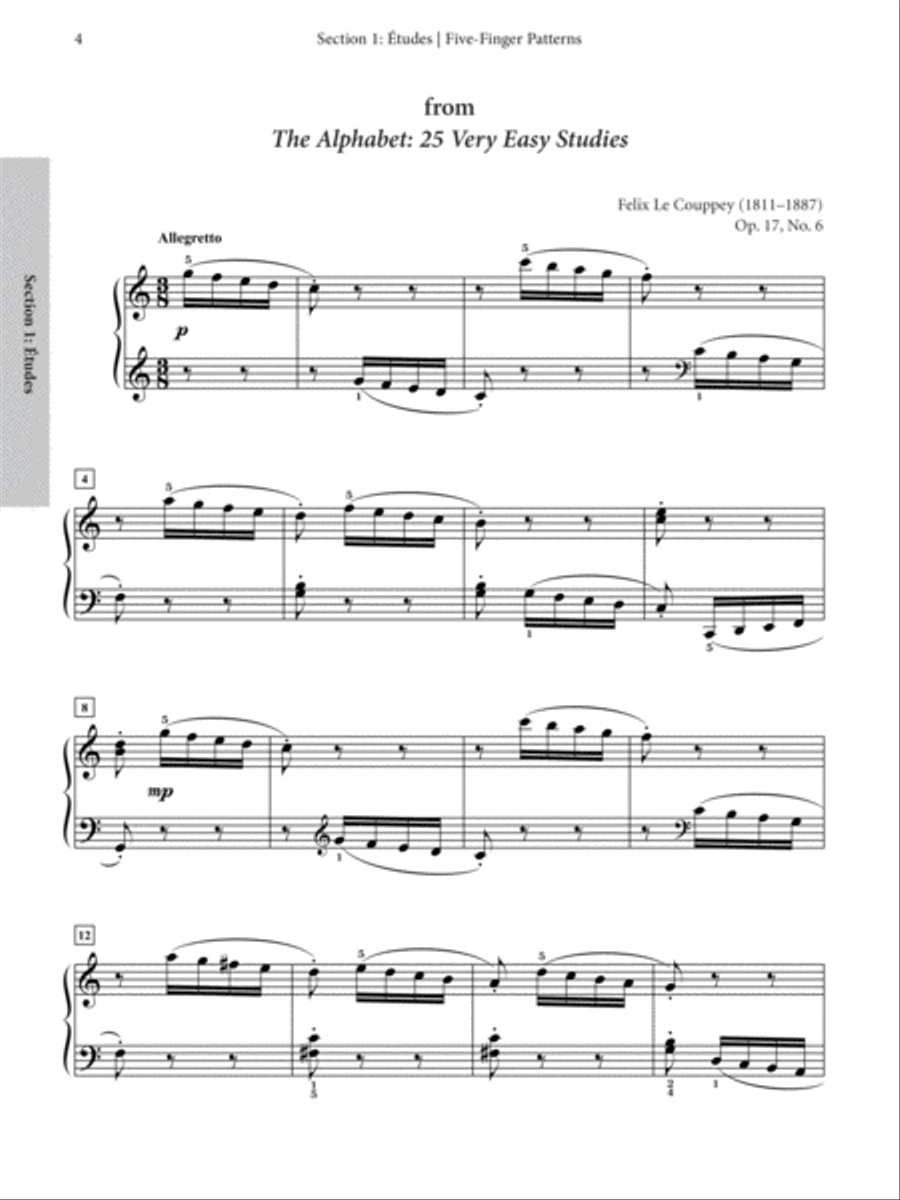 Piano Studies for Technical Development, Volume 1 Piano Method scores gallery preview page 4