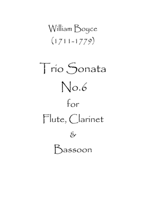 Book cover for Trio Sonata No.6