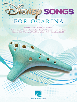 Book cover for Disney Songs for Ocarina