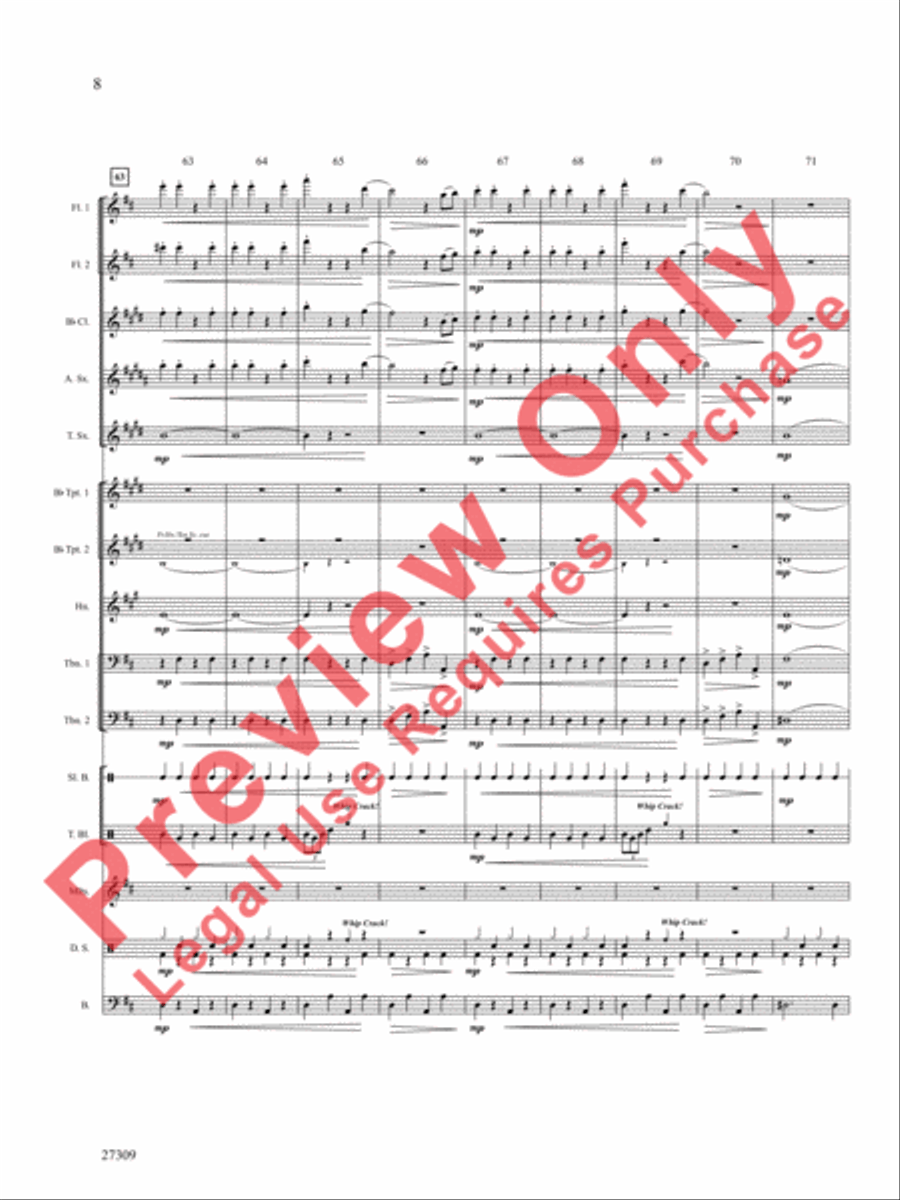 Sleigh Ride Choir scores gallery preview page 9