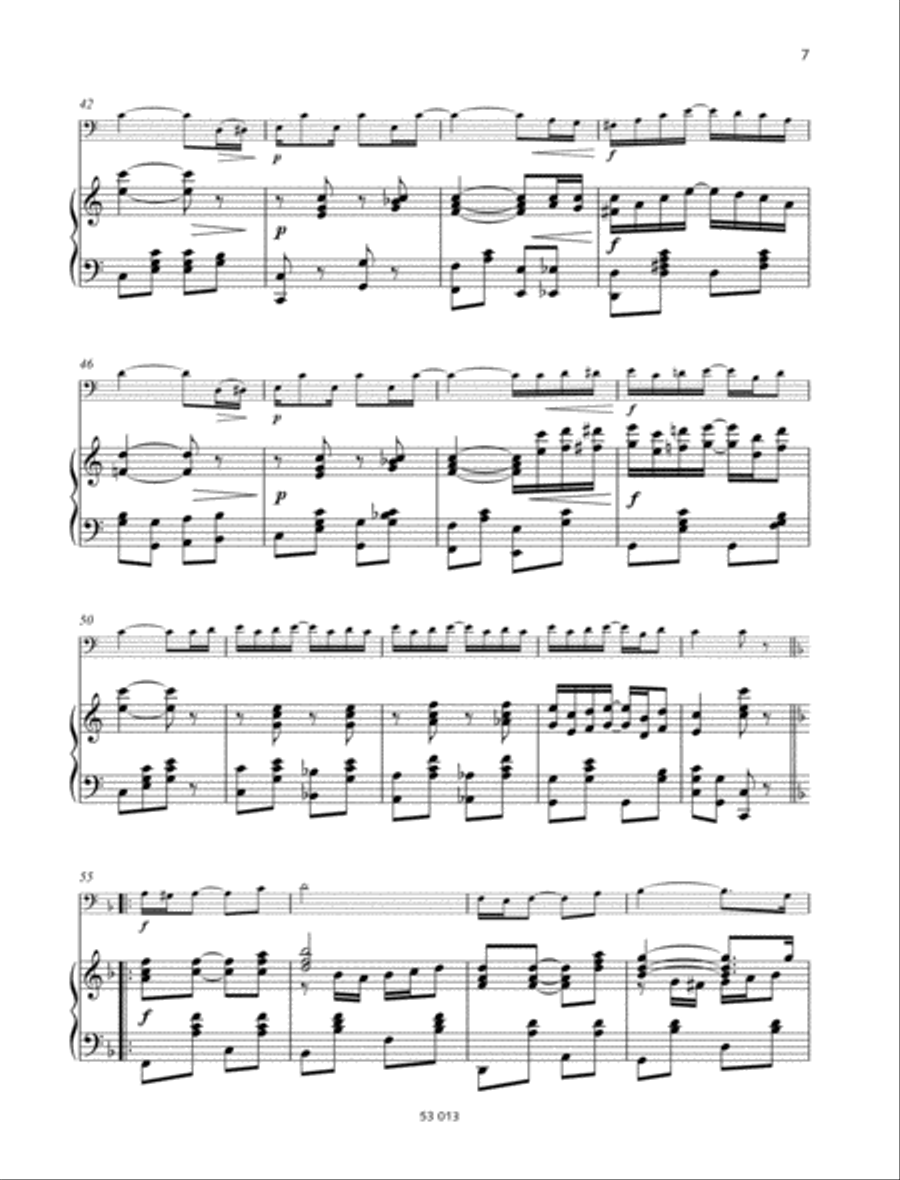 The Entertainer Bassoon Solo scores gallery preview page 3
