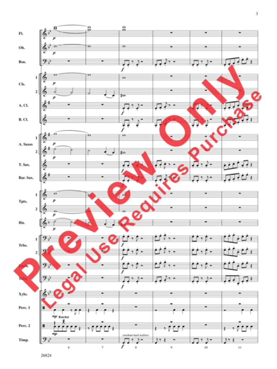 Contraption Concert Band scores gallery preview page 4