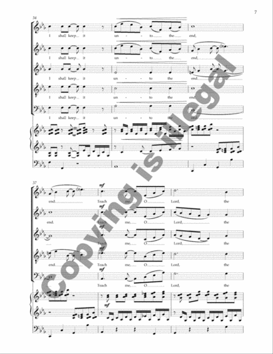 Open thou mine eyes Open thou mine eyes SSATB scores gallery preview page 7