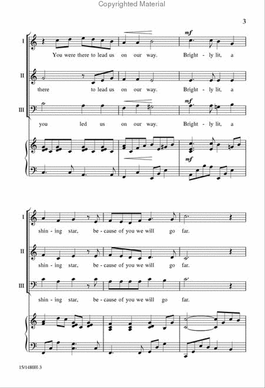 Because You Cared 3-Part scores gallery preview page 4