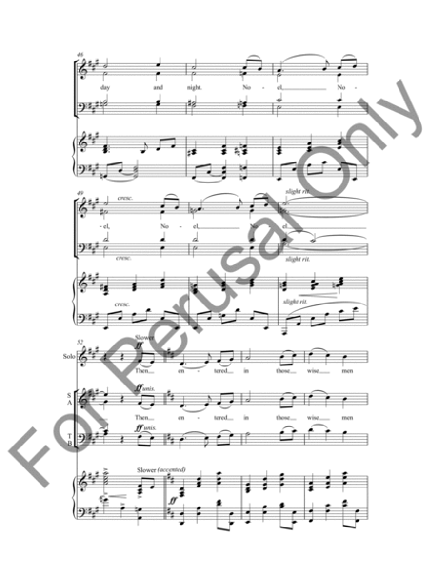The First Noel The First Noel 4-Part scores gallery preview page 5