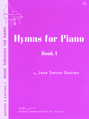 Book cover for Hymns For Piano, Book 1