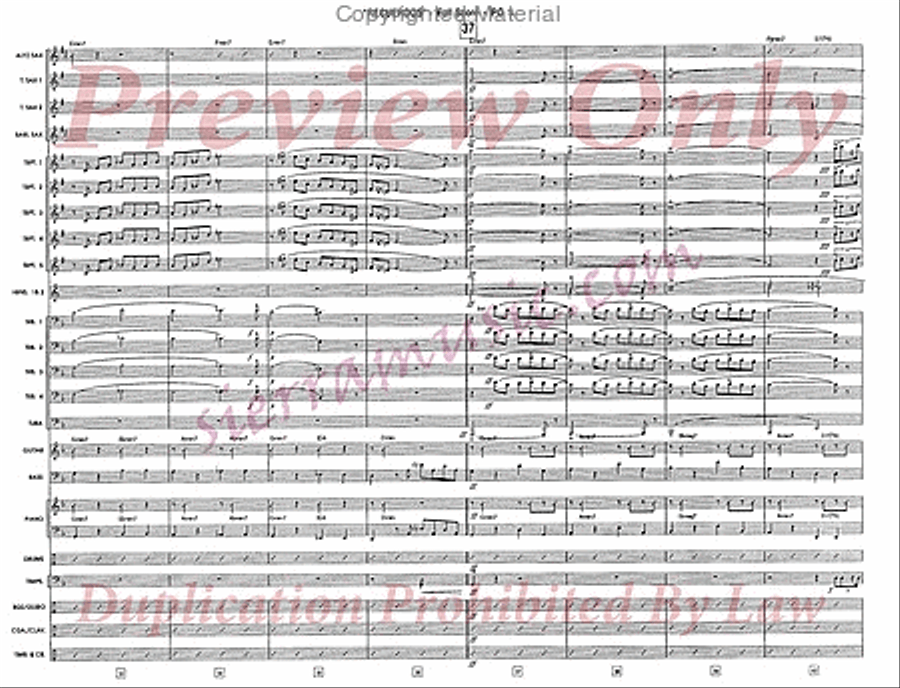 Recuerdos Recuerdos Jazz Ensemble scores gallery preview page 6