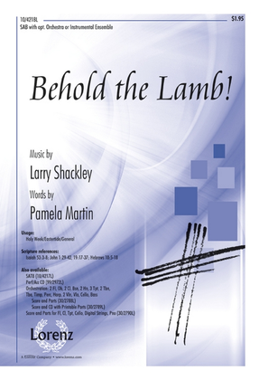 Book cover for Behold the Lamb!