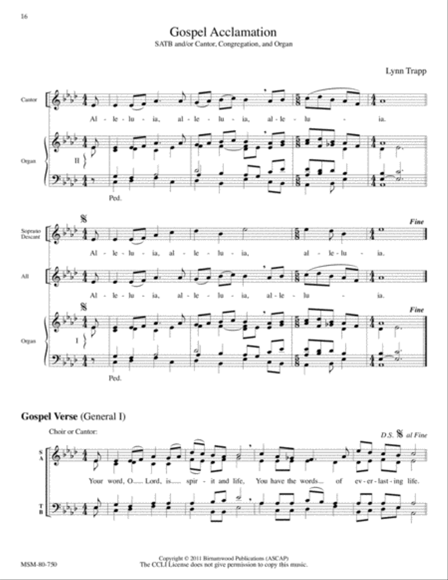 Morning Star Mass Morning Star Mass 4-Part scores gallery preview page 11
