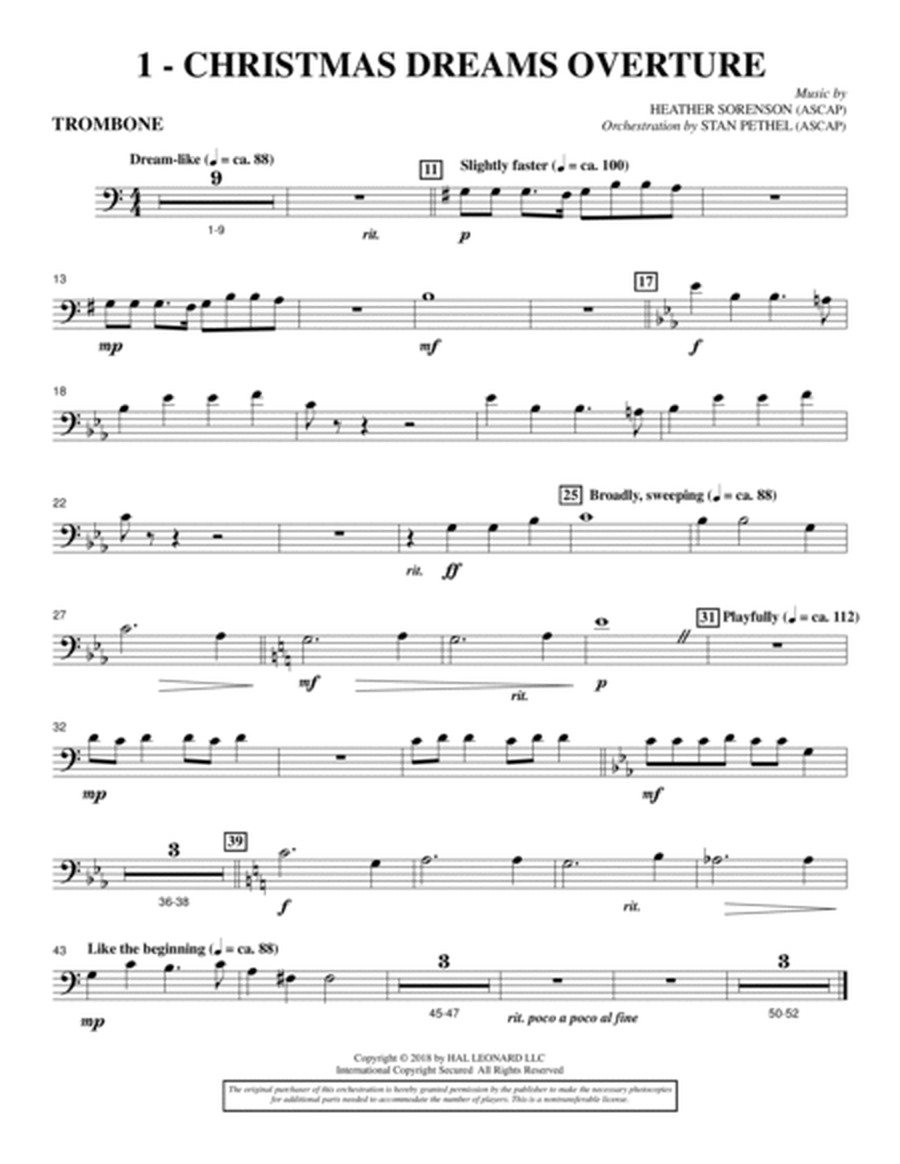 Christmas Dreams (A Cantata) - Trombone