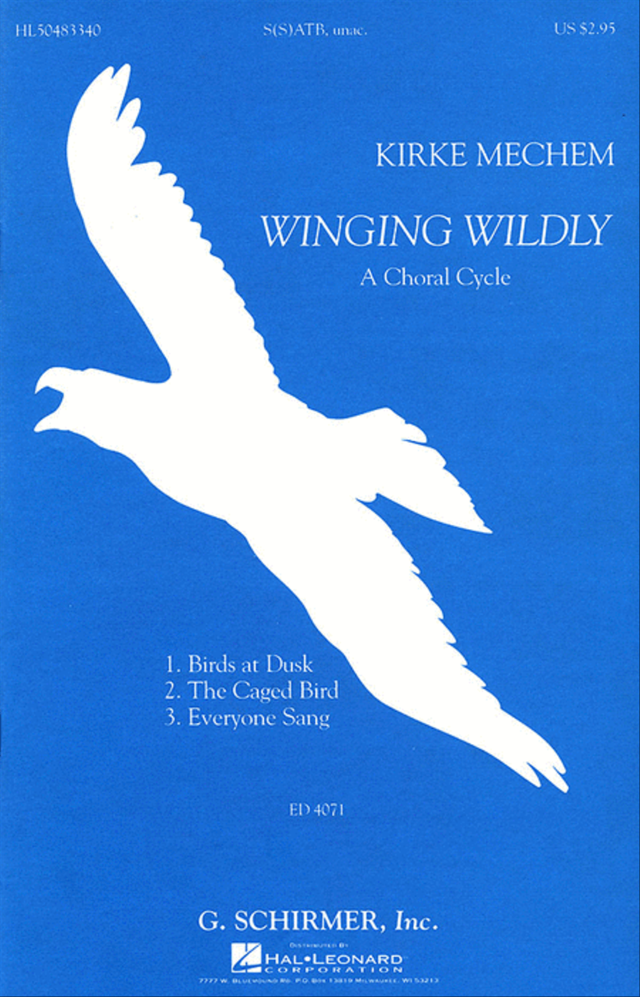 Winging Wildly SSAATTBB scores gallery preview page 1