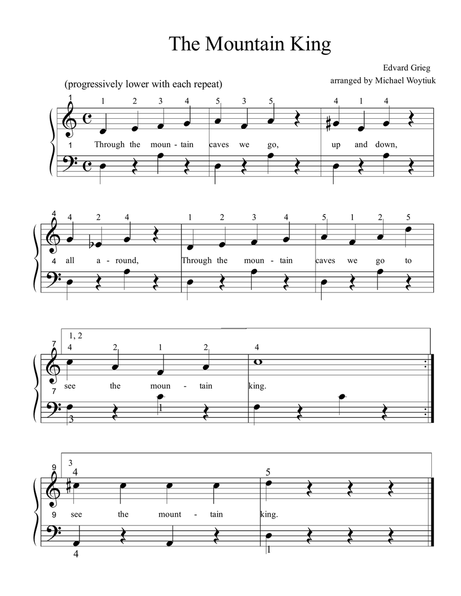 Beginner Piano Classics Easy Piano scores gallery preview page 2