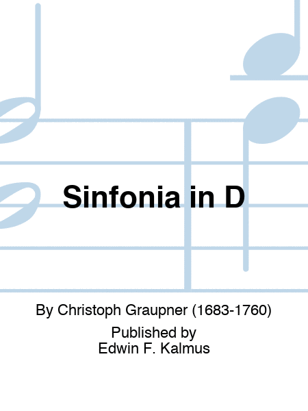 Sinfonia in D