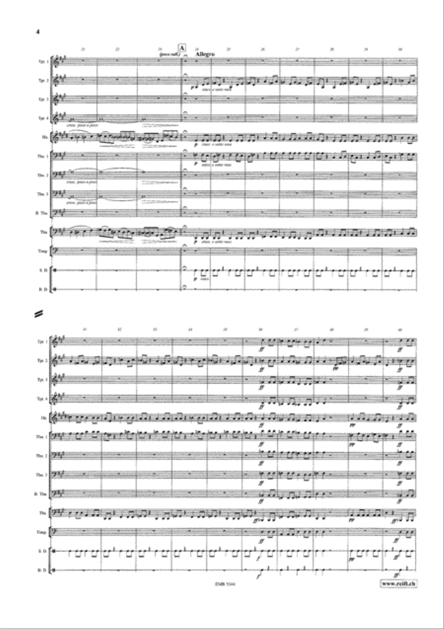 Nabucco Brass Ensemble scores gallery preview page 4