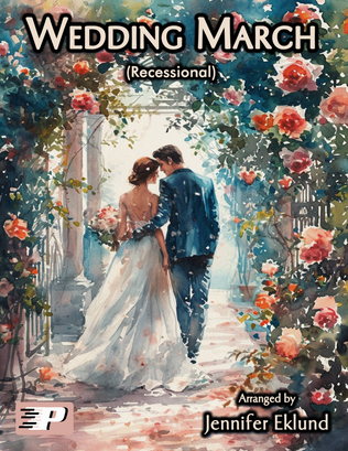 Book cover for Wedding March Recessional (Advanced Piano Solo)