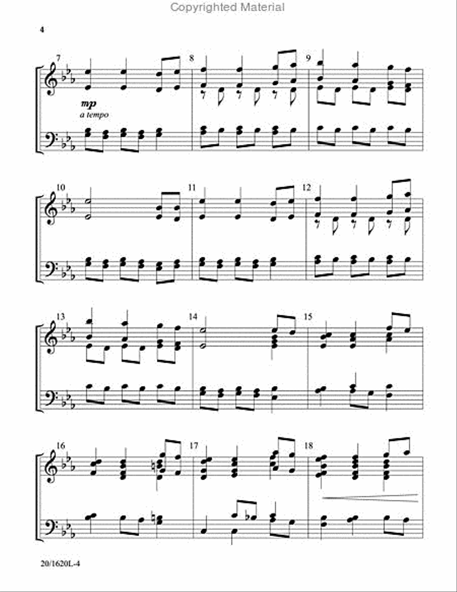 Carols at the Manger 3-Octaves scores gallery preview page 3