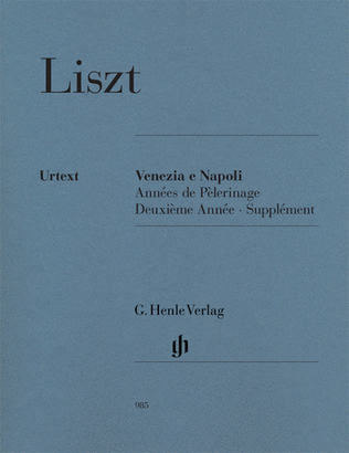 Book cover for Venezia e Napoli