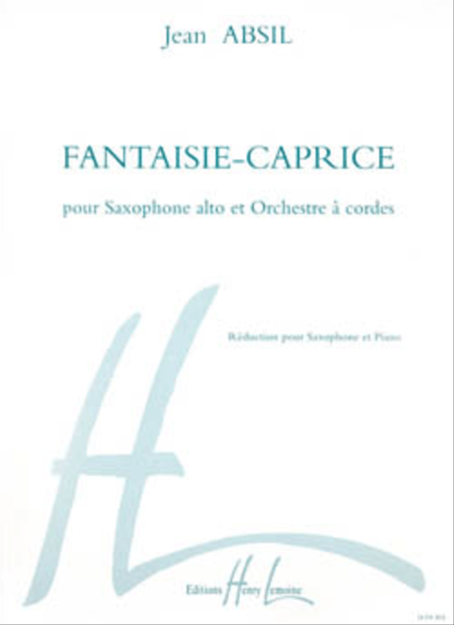Fantaisie caprice Op. 152 Piano Accompaniment scores gallery preview page 1
