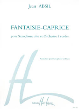 Book cover for Fantaisie caprice Op. 152