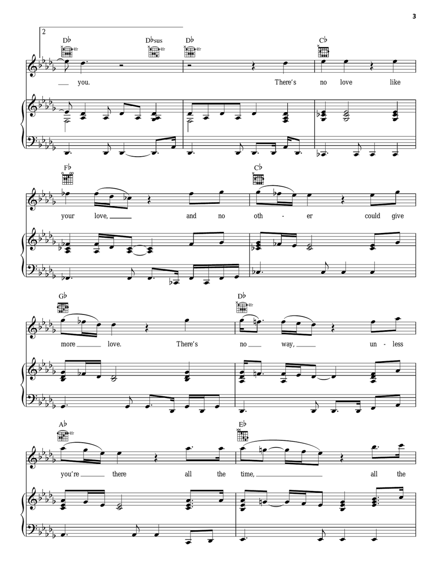 (Everything I Do) I Do It For You Acoustic Guitar scores gallery preview page 3